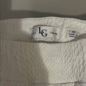 LG Gabrielle White Skinny Pants